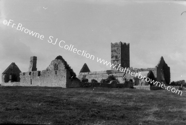 CLARE ABBEY(AUGUSTINIAN) FROM S.W.